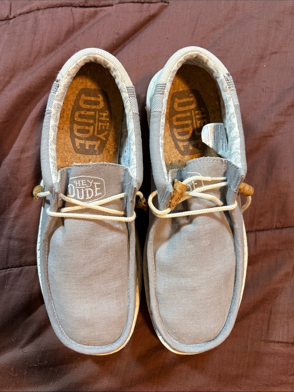 Men’s Slip On Shoes by Hey Dude Brand.  EUC!